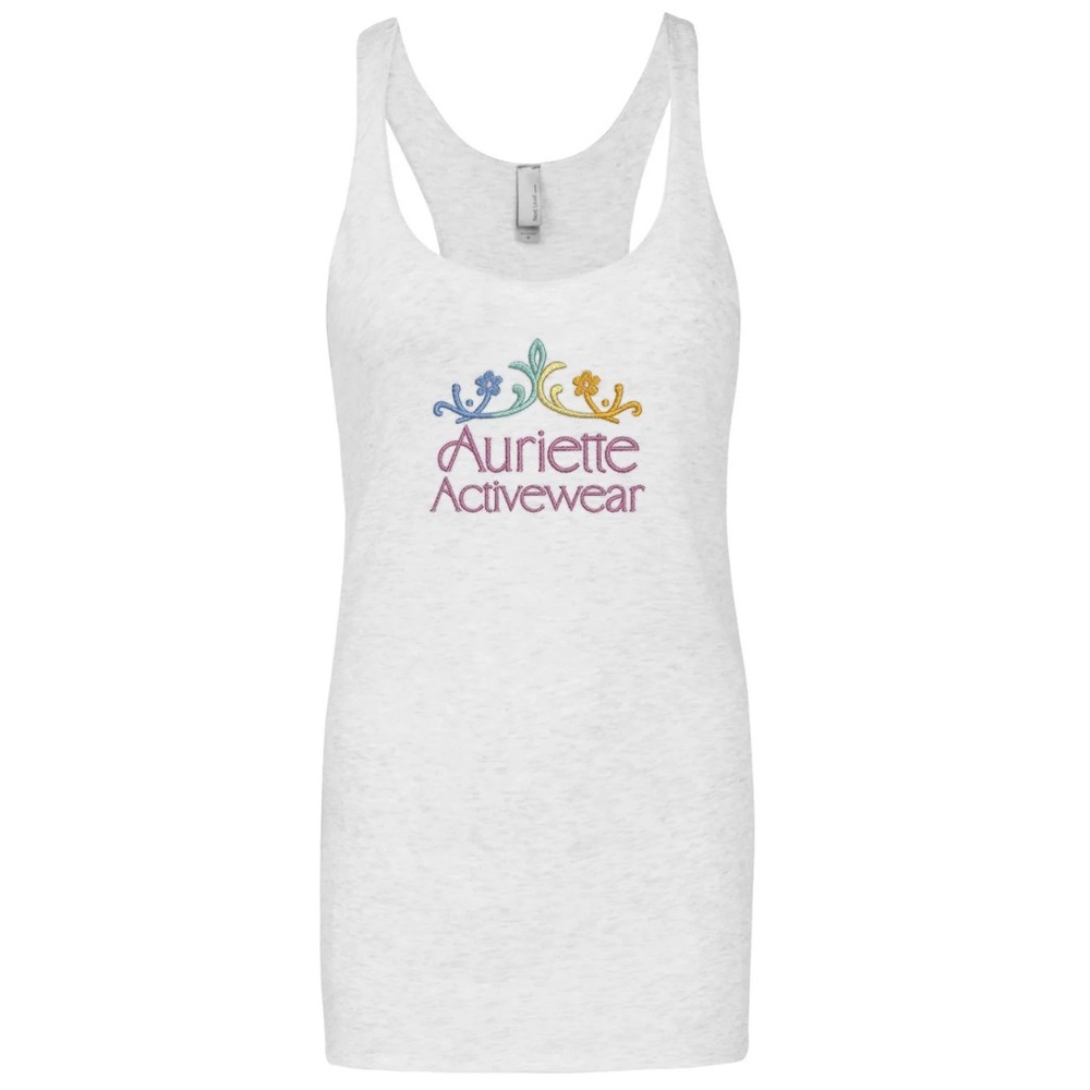 Rainbow Pastel Crown Tank Top